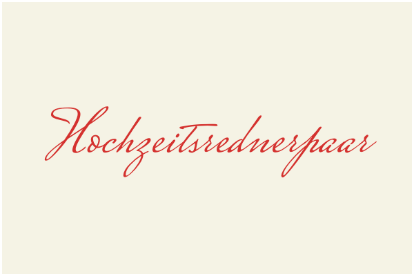 logo hochzeitsrednerpaar