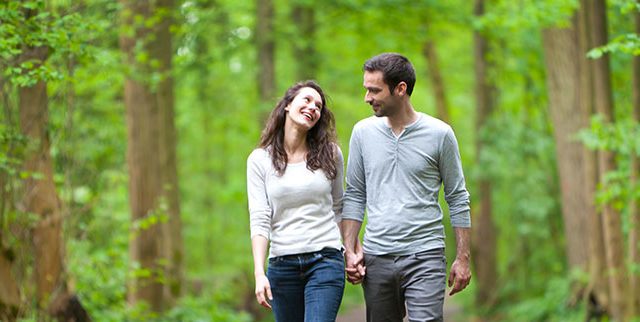 Spaziergang im Wald